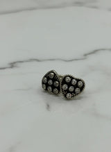 Antique Kundan White Stone Toe Ring