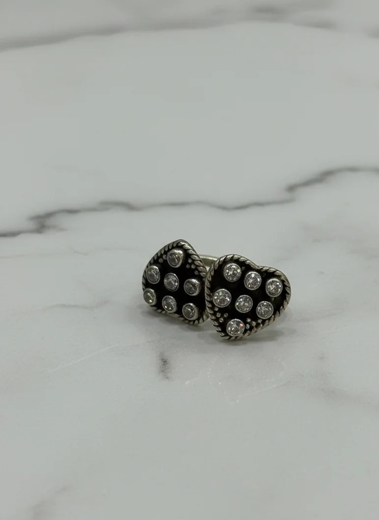Antique Kundan White Stone Toe Ring