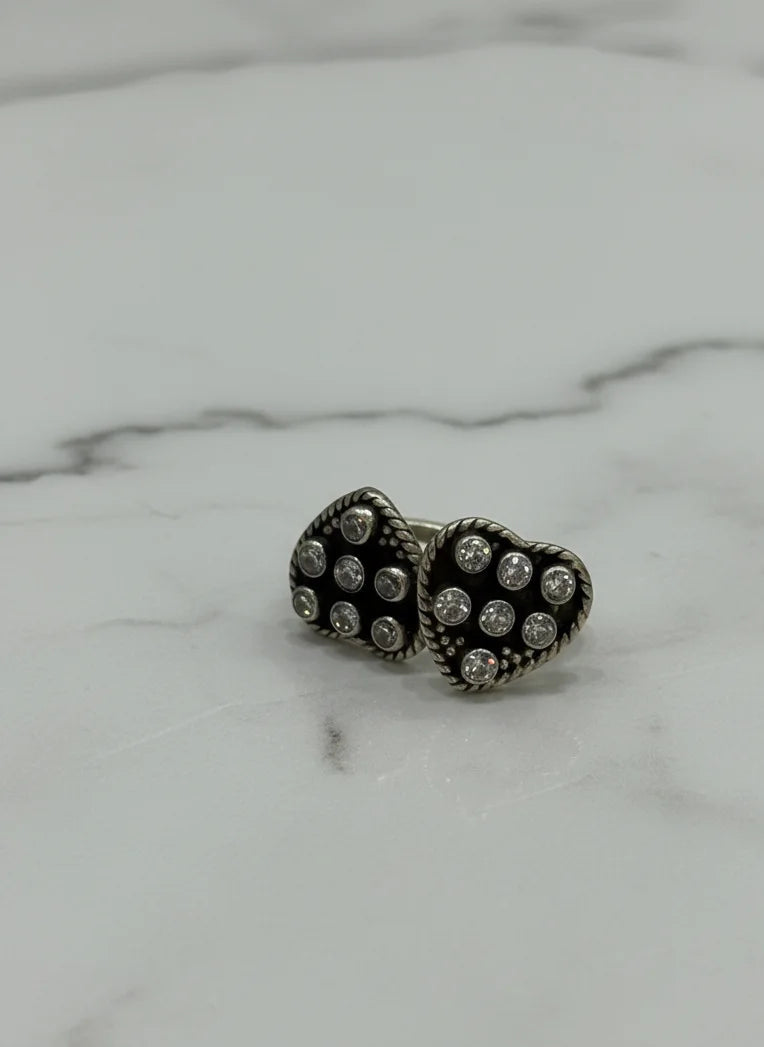 Antique Kundan White Stone Toe Ring