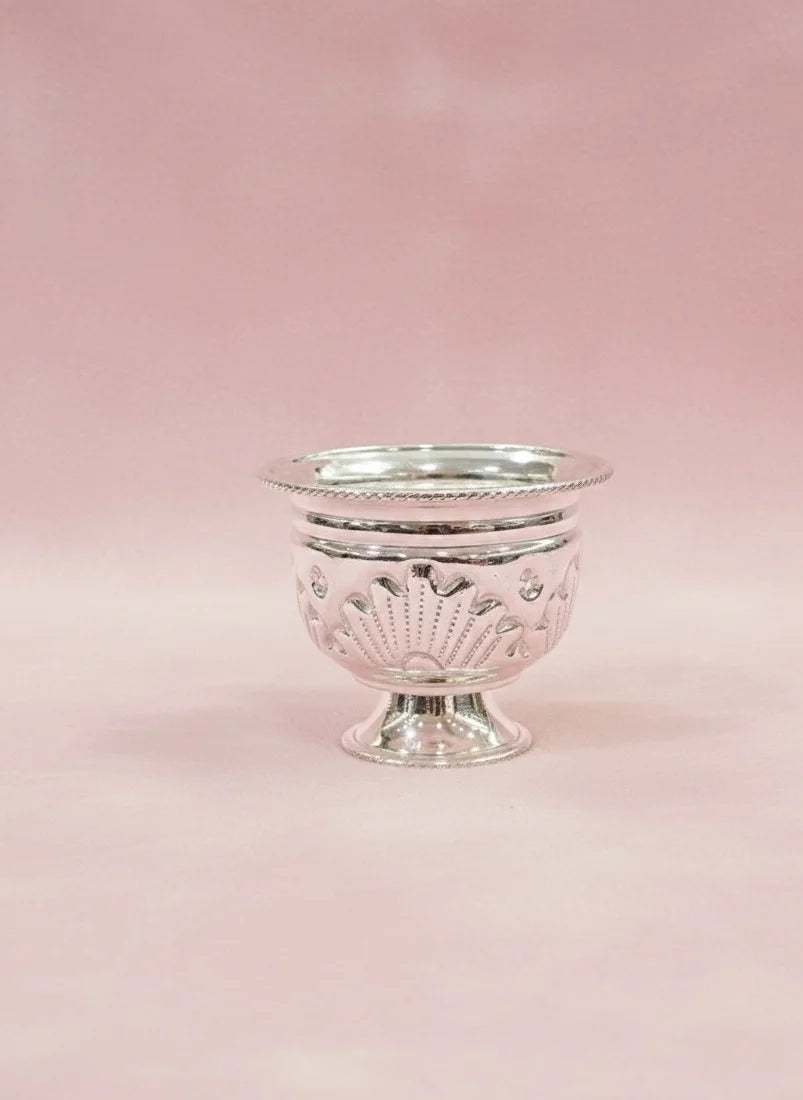 Normal Silver Kumkum Bowl