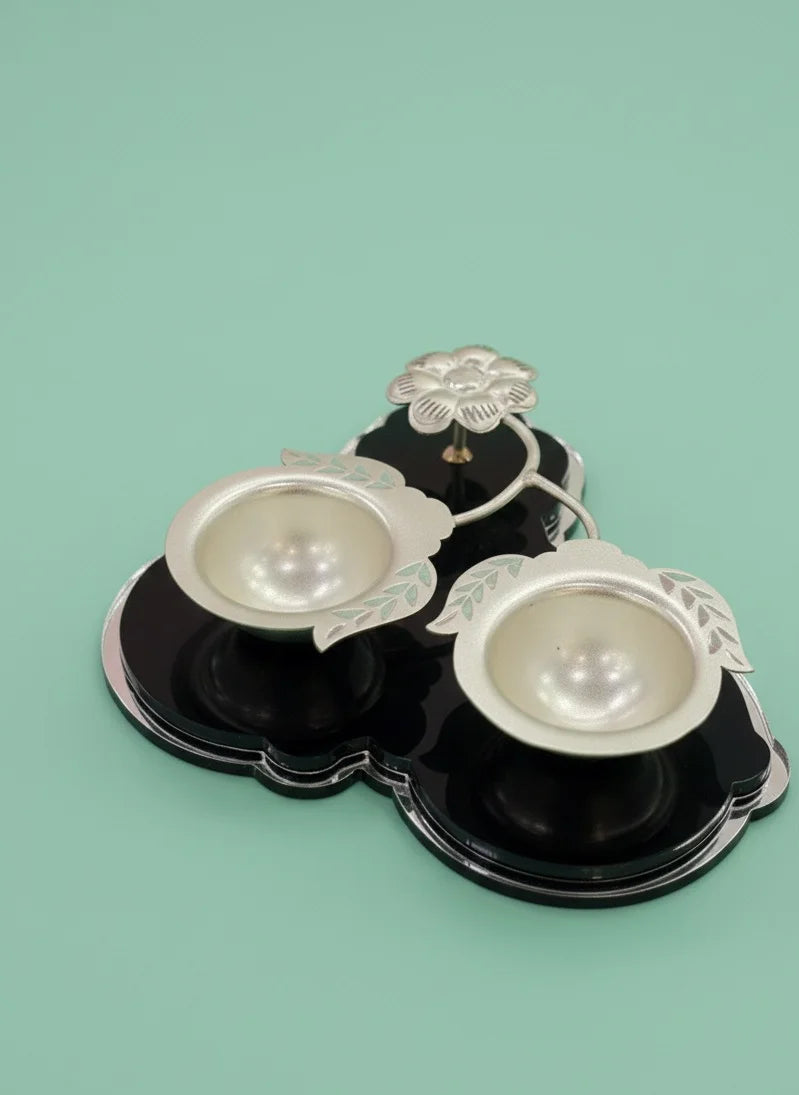 Kumkum Flower Design Holder 