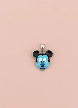 Pendant with cartoon character design on a beige background