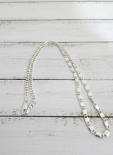 Silver For Men Double Design Fancy Chain