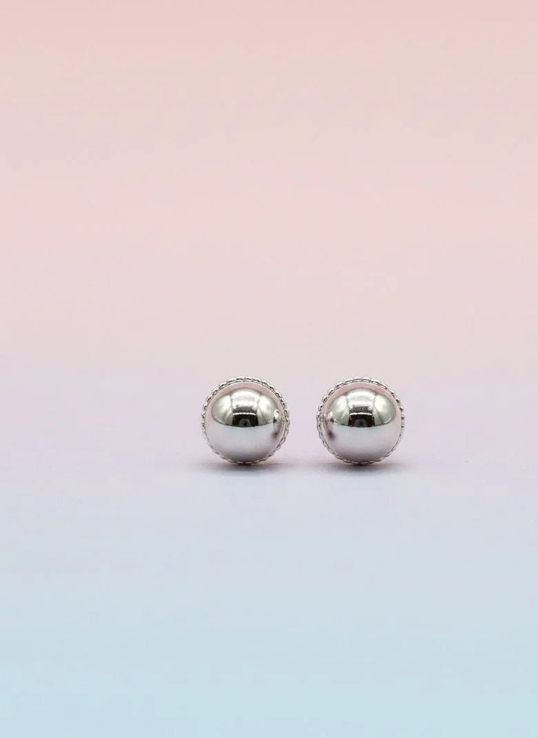 Classic Plain Ball Studs