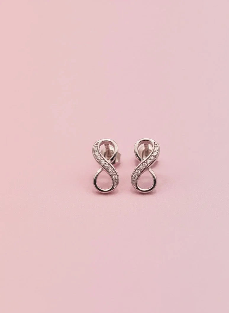 Infinity Stud Earrings