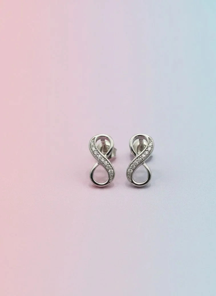 Infinity Stud Earrings