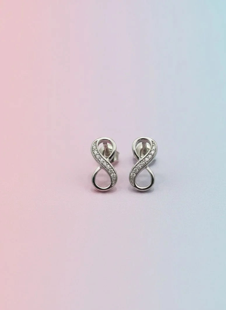 Infinity Stud Earrings