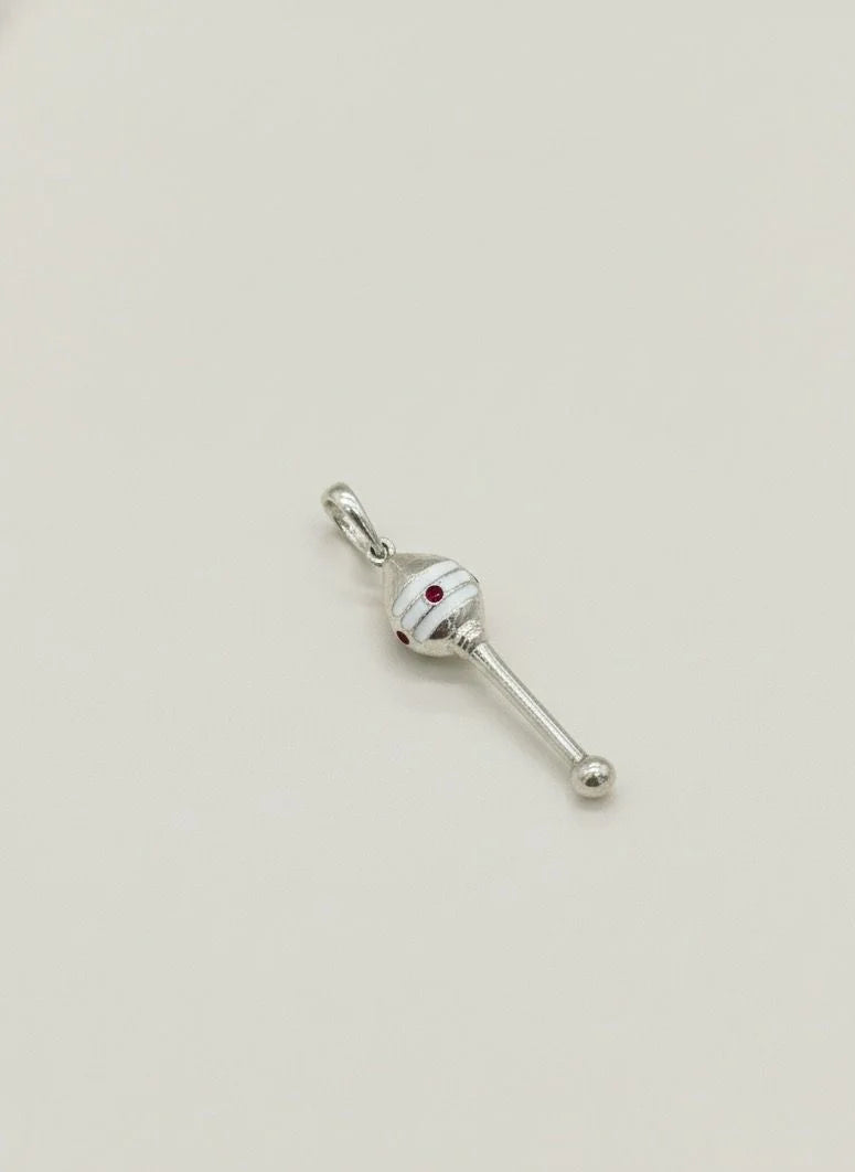 Sterling Divine Lord Karthikeyan Vel Pendant